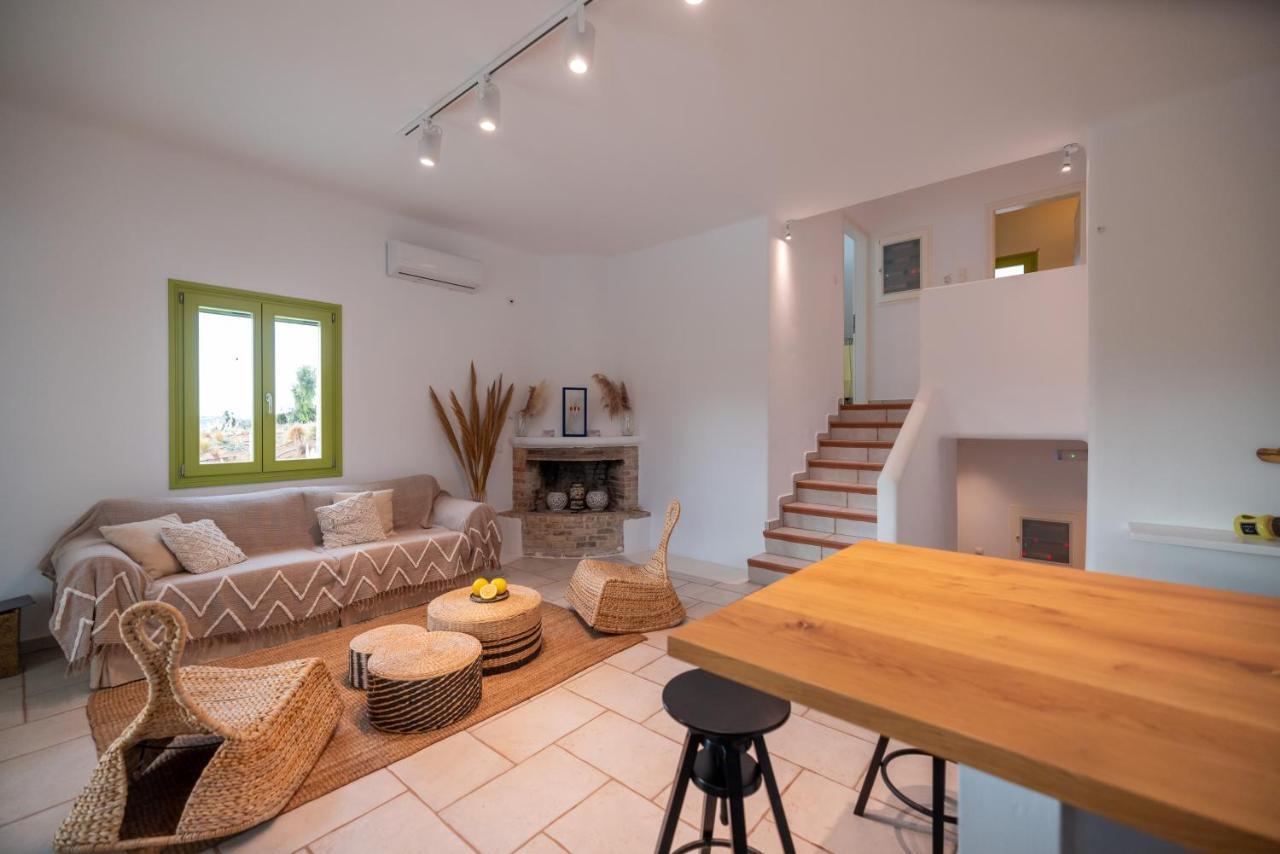 Ventu Paros Villa Marpissa ภายนอก รูปภาพ