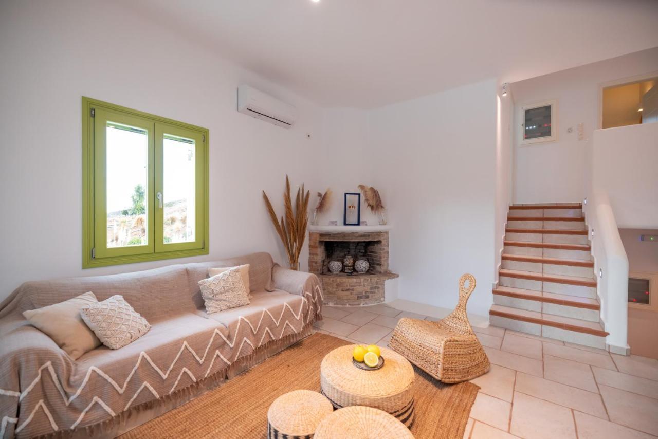 Ventu Paros Villa Marpissa ภายนอก รูปภาพ